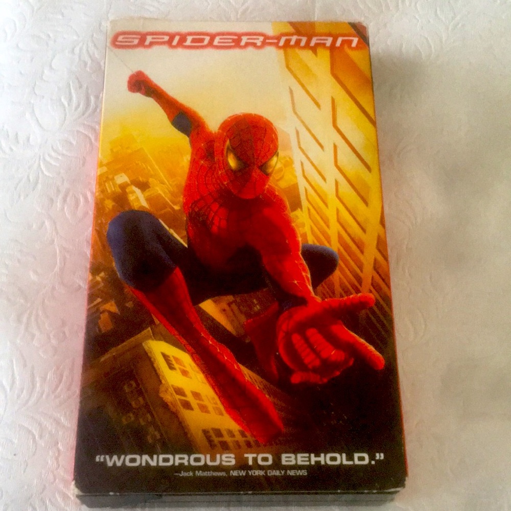 3/$25 Columbia Pictures SPIDER-MAN Wondrous To Behold VHS#061888